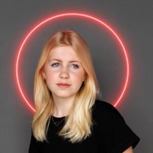 Artistiekportretopdracht fleurhalo