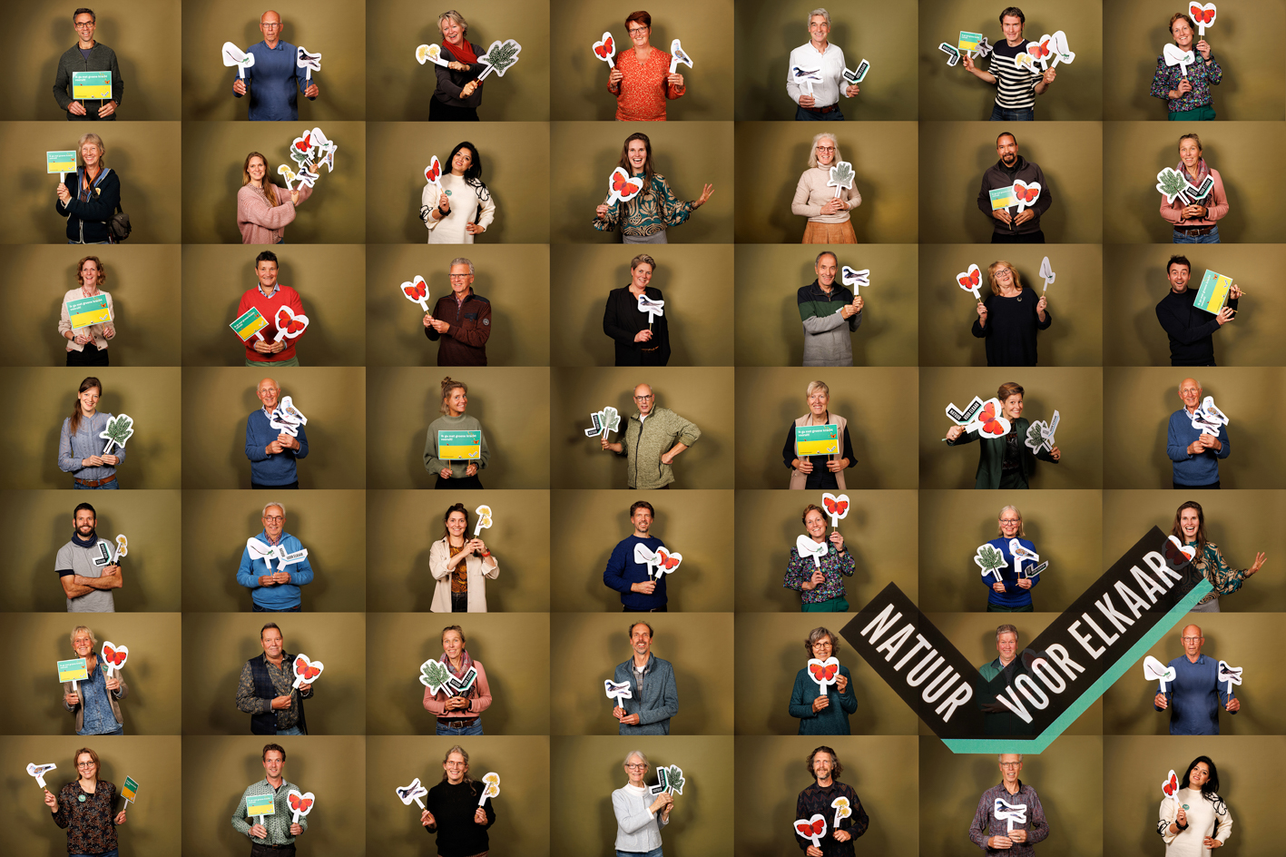 Collage groene kracht